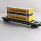 MTH 30-76526 O Gauge Chicago & North Western Husky Stack Car #289565