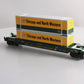 MTH 30-76526 O Gauge Chicago & North Western Husky Stack Car #289565