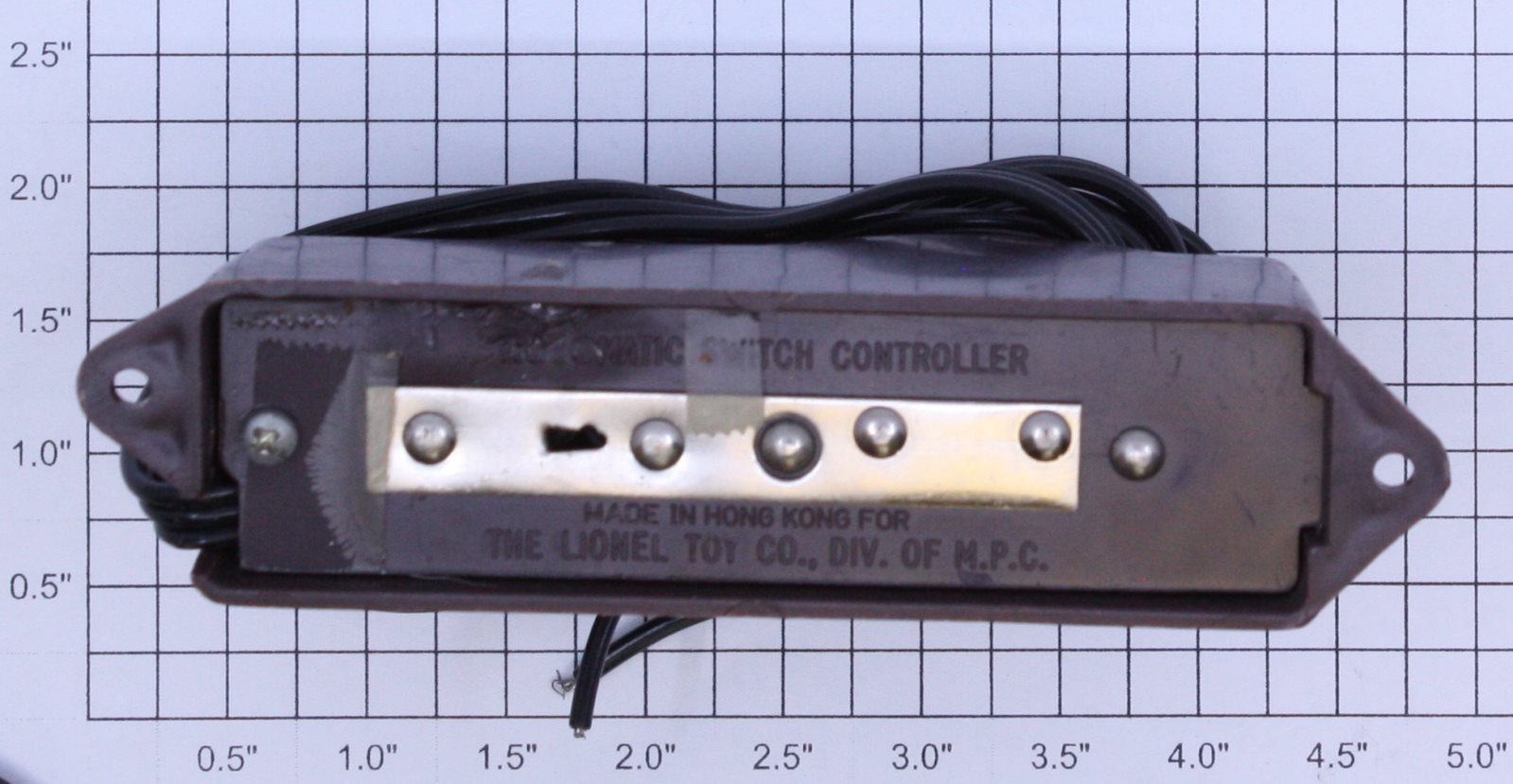 Lionel O22C-1 O Gauge MPC Brown Controller without Bulb Sockets
