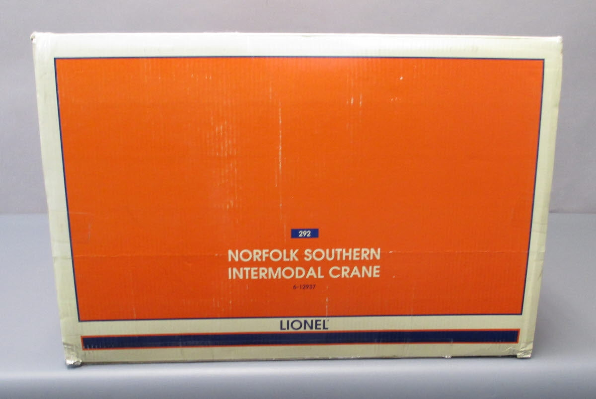 Lionel 6-12937 O Norfolk Southern Intermodal Crane LN/Box