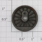 Lionel 736-14 Plain Center Wheel