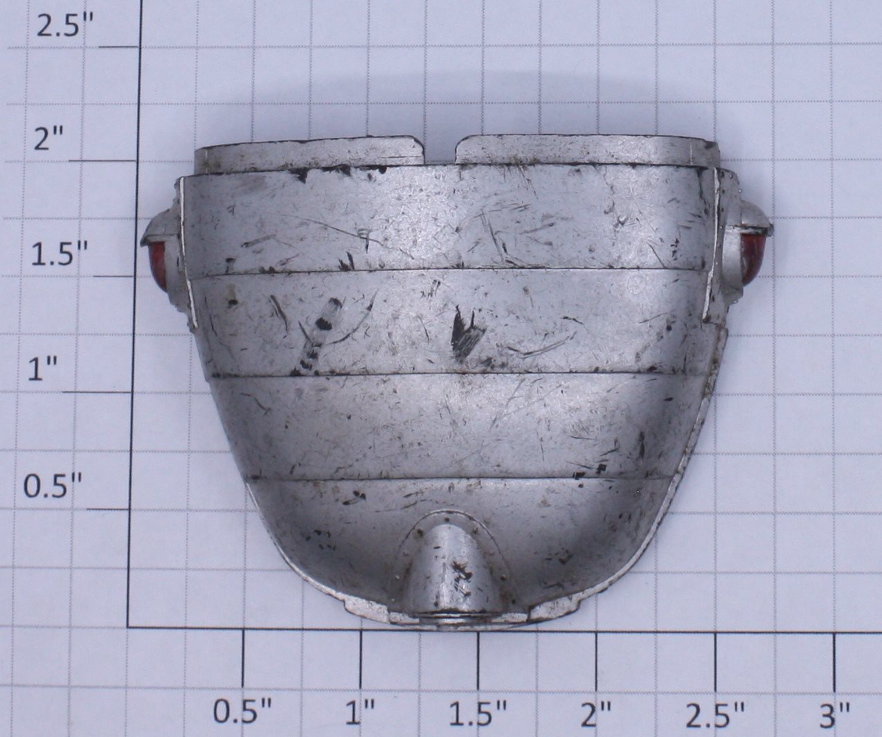 Lionel 2531-43 Silver Plastic Observation Roof with Lens