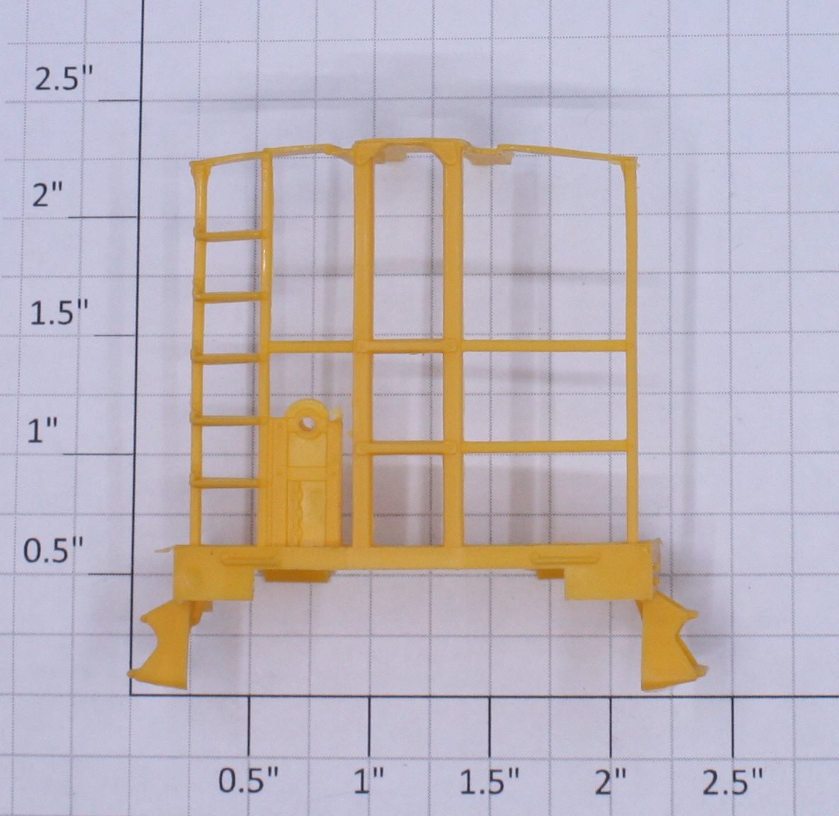 Lionel 16504-7 O Gauge N5C Yellow Caboose End Platform