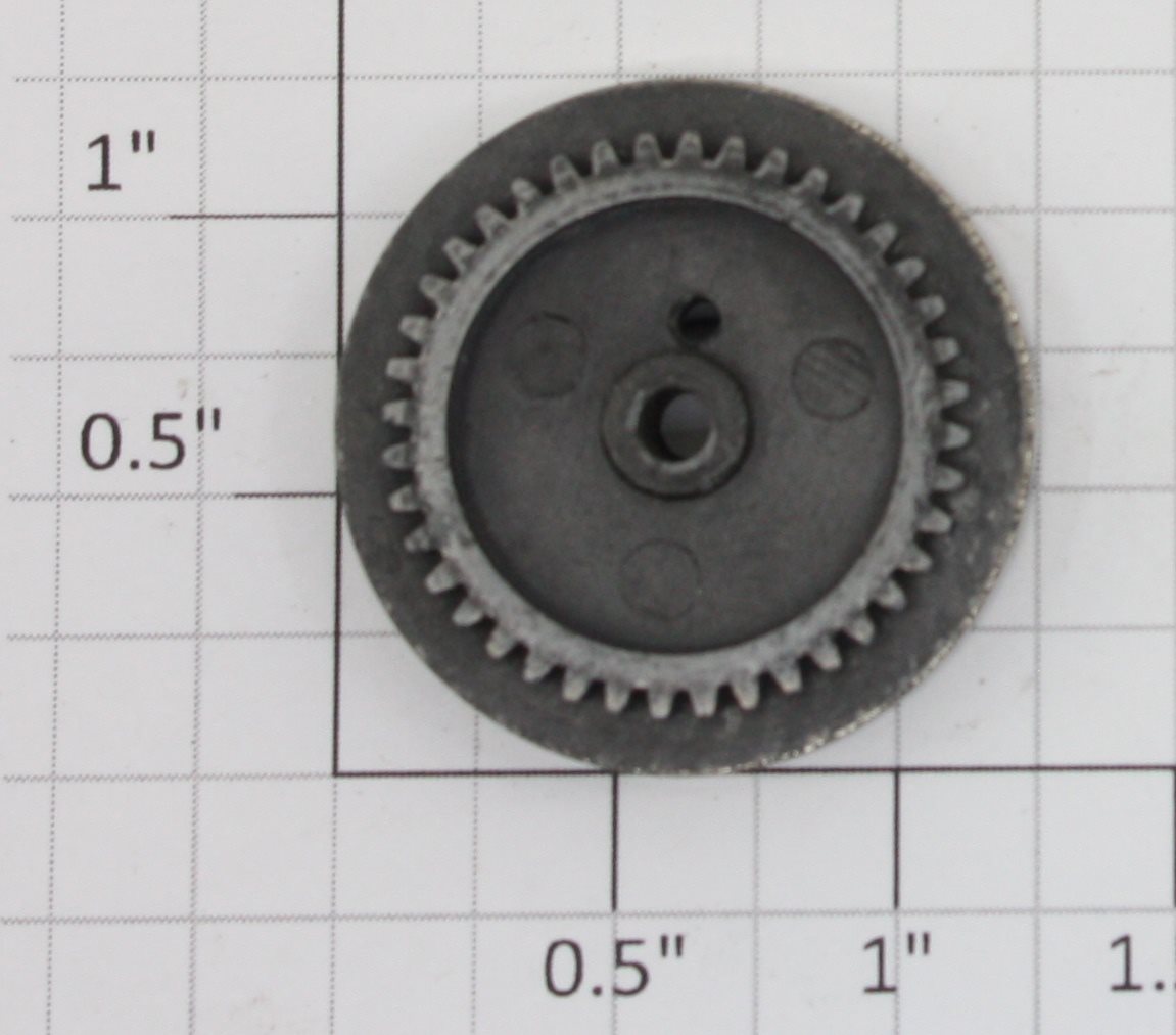 Lionel 1666M-8 Geared Center Wheel with Nickel Rim-No Stud