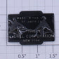 Lionel 2333-72 Collector Nameplate with White Lettering and Two Screws