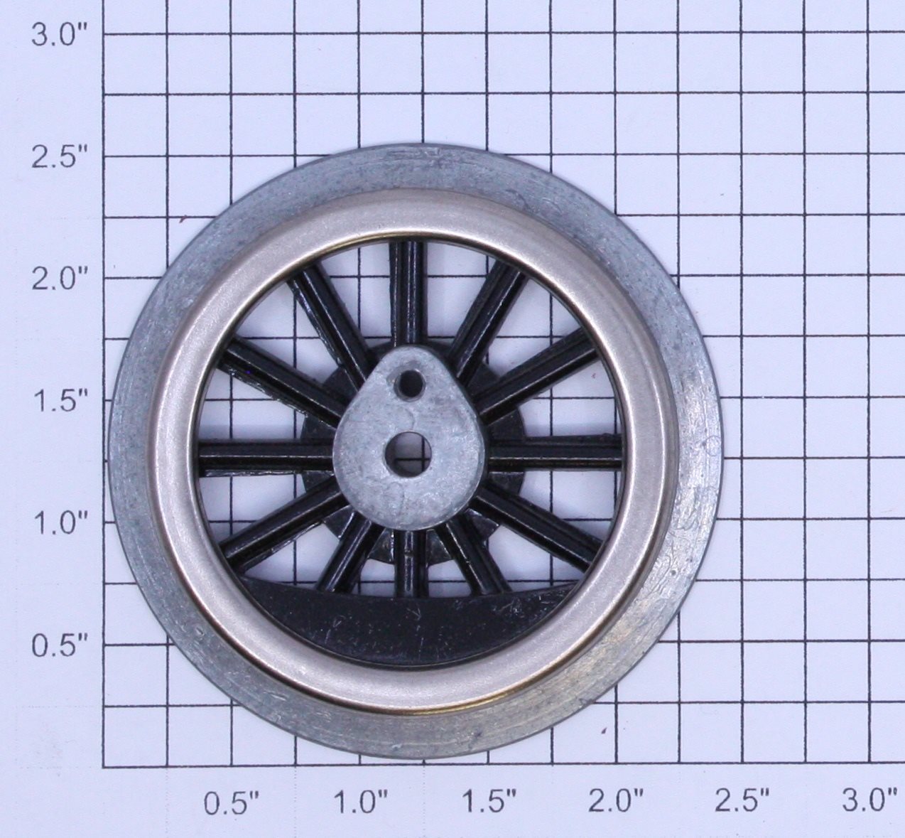 American Flyer 4696-5 Ives Spoked 2-1/2" Std. Gauge Steam Loco Plain Wheel