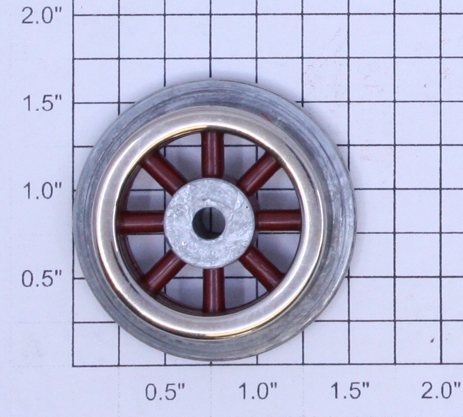Lionel SL-98 Red Spoked 1-5/8" O Gauge Electric Loco Gear Wheel