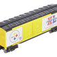 MTH 30-74366 O Gauge NFL Pittsburgh Steelers Boxcar