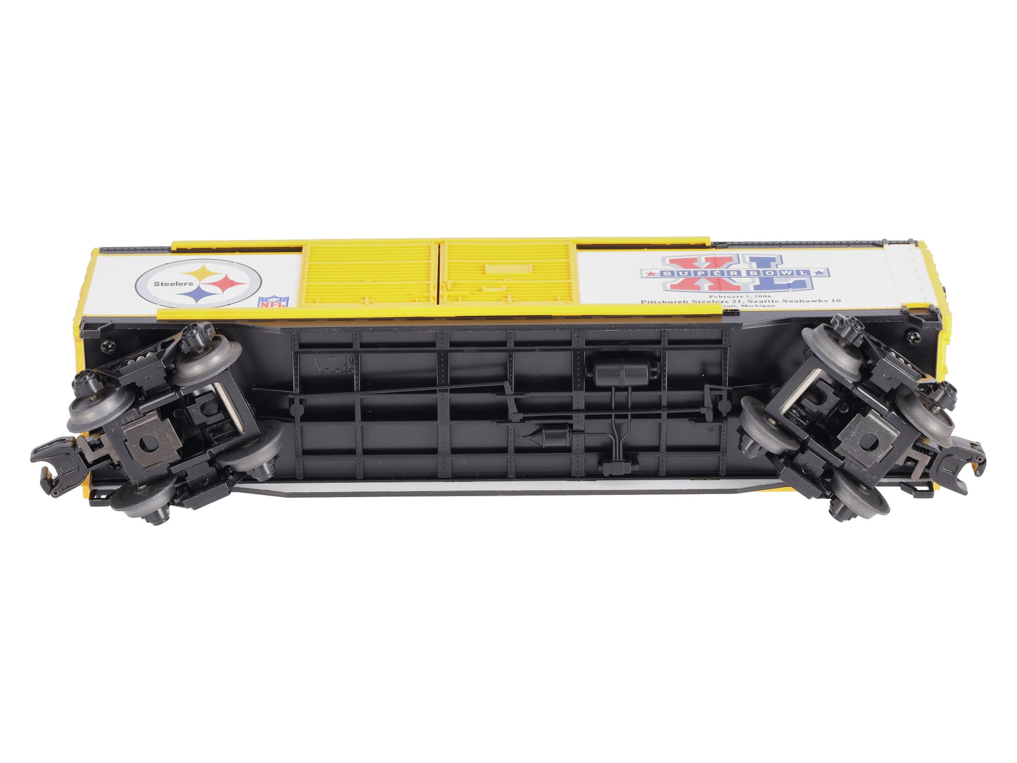 MTH 30-74366 O Gauge NFL Pittsburgh Steelers Boxcar