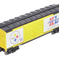 MTH 30-74366 O Gauge NFL Pittsburgh Steelers Boxcar