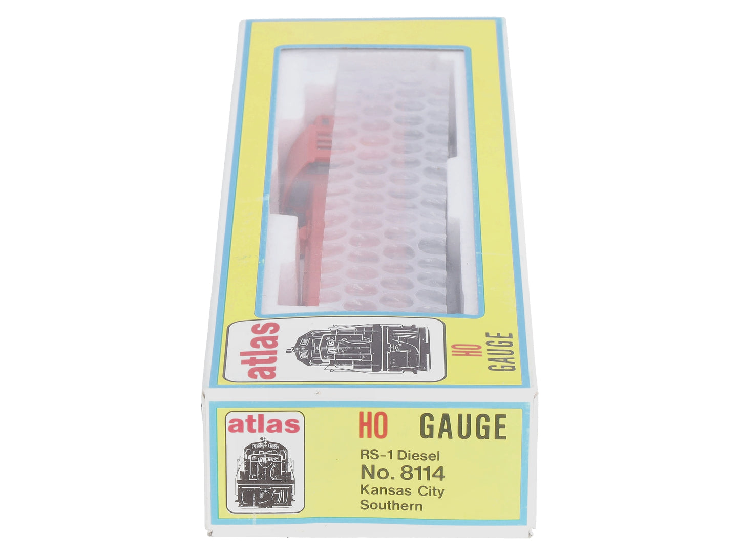 Atlas 8114 HO Kansas City Southern RS-1 Diesel Locomotive #1112 LN/Box