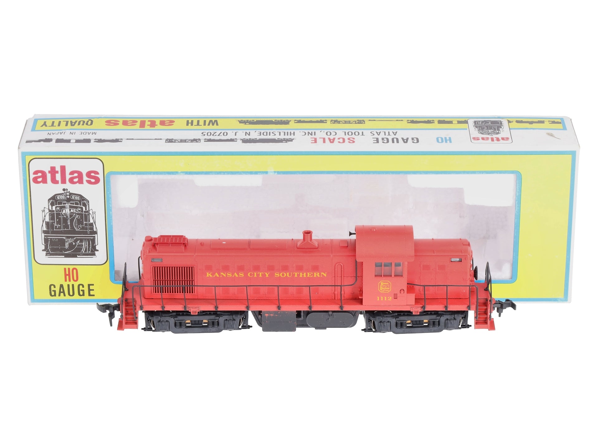 Atlas 8114 HO Kansas City Southern RS-1 Diesel Locomotive #1112 LN/Box