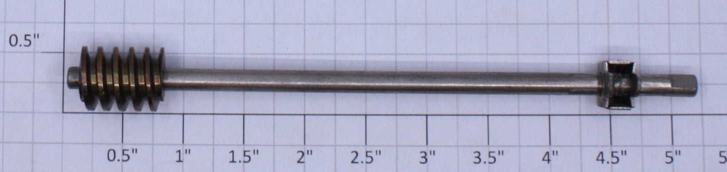 Lionel 810-34 Crane 5" Shaft & Gear Assembly