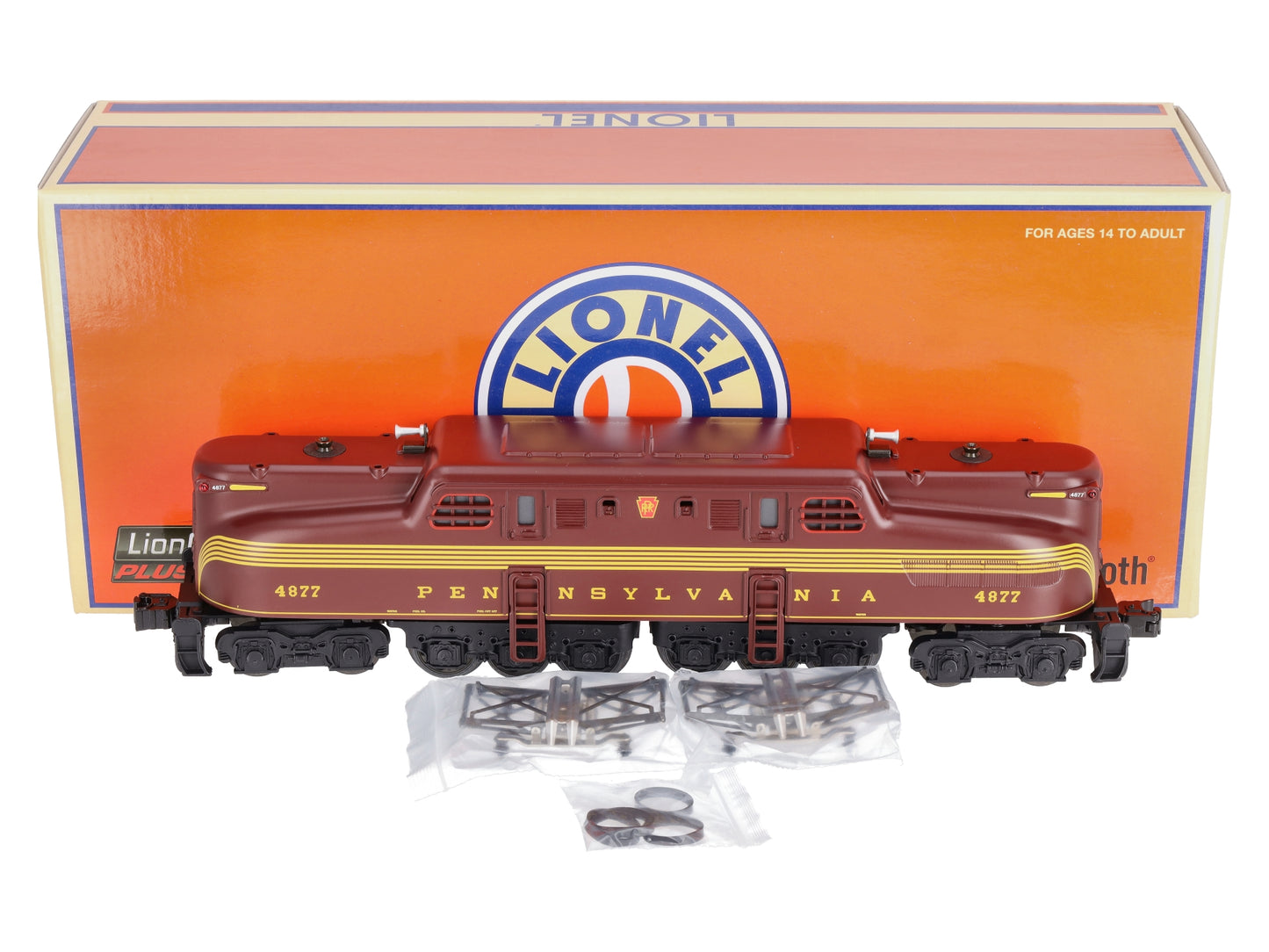 Lionel 2034020 Pennsylvania LionChief Plus 2.0 GG-1 Electric Locomotive #4877