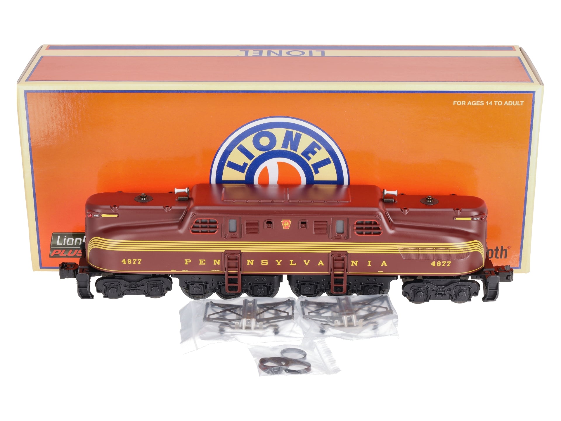 Lionel 2034020 Pennsylvania LionChief Plus 2.0 GG-1 Electric Locomotive #4877