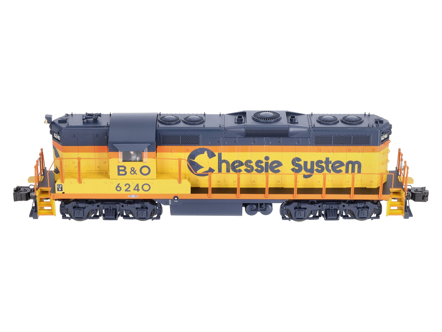 Lionel 6-82787 O Gauge Chessie B&O Legacy GP9 Diesel Locomotive #6240