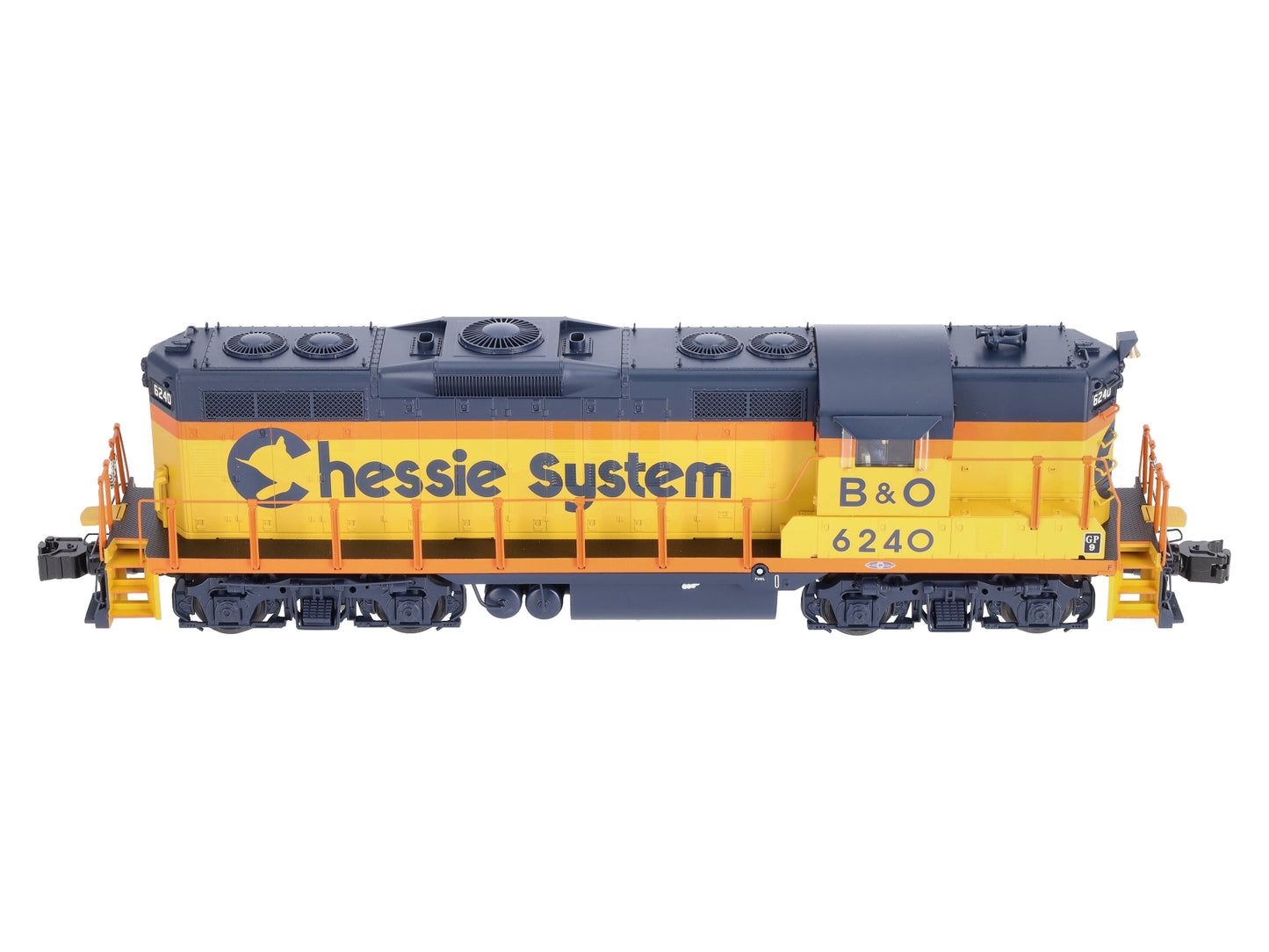 Lionel 6-82787 O Gauge Chessie B&O Legacy GP9 Diesel Locomotive #6240
