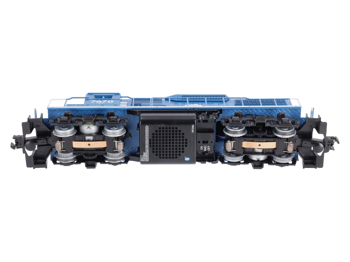 Lionel 2034180 O Conrail Lionchief GP38 Diesel Locomotive #7670