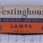 Westinghouse 1455R 18 Volt Bayonet Base Red Large Globe Light Bulbs (Box of 10)