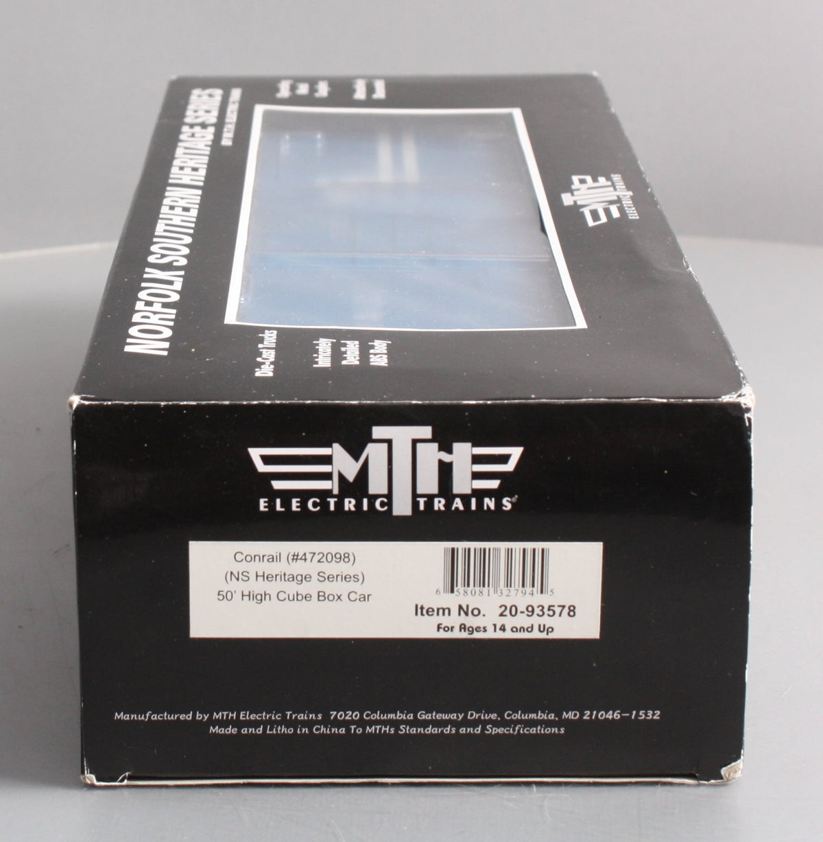 MTH 20-93578 O NS/CR 50' Hi-Cube Boxcar LN/Box