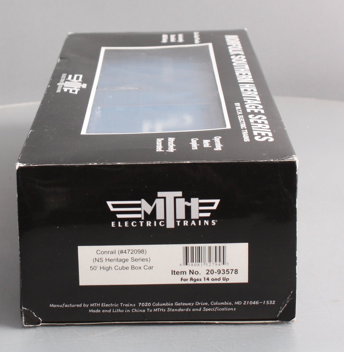 MTH 20-93578 O NS/CR 50' Hi-Cube Boxcar LN/Box