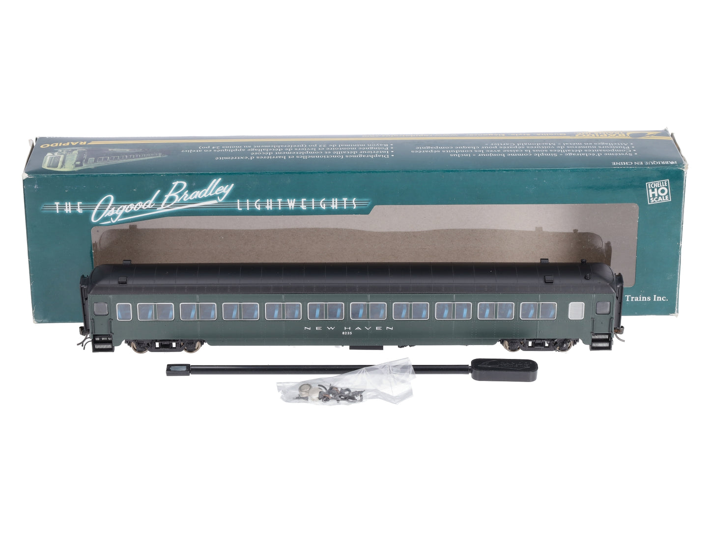 Rapido Trains 109119 HO New Haven 10-Window Coach #8235