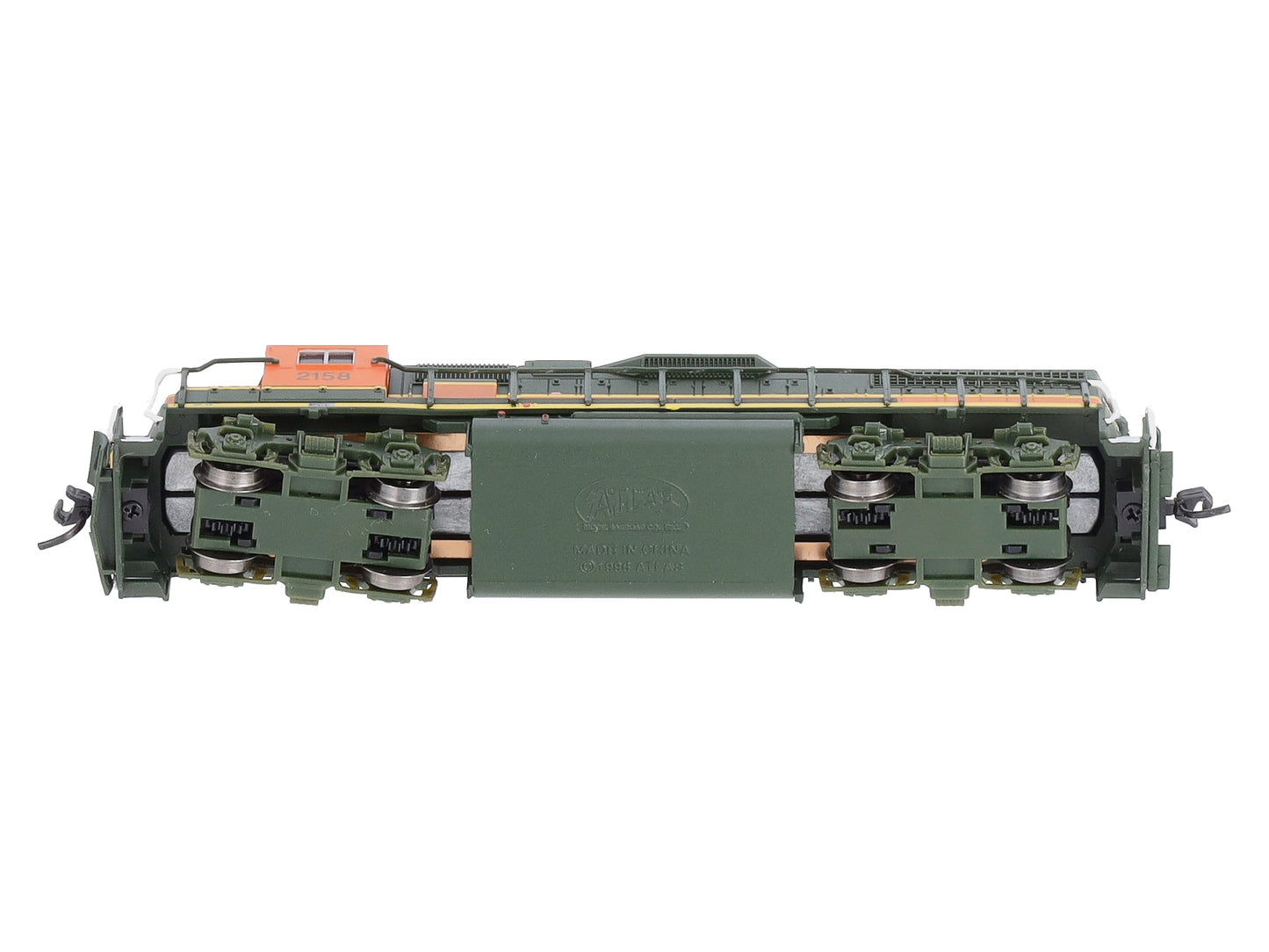 Atlas 49811 N Burlington Northern Santa Fe GP-38 Locomotive #2158
