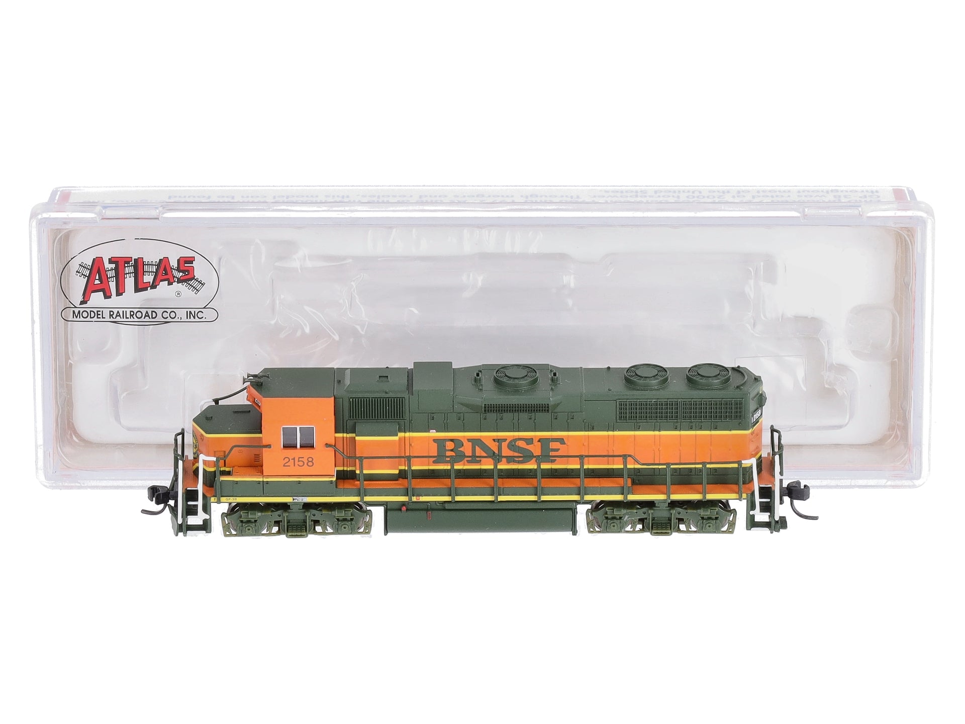 Atlas 49811 N Burlington Northern Santa Fe GP-38 Locomotive #2158