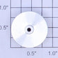 Lionel 1661-7 Unpainted Aluminum Solid Pony Wheel