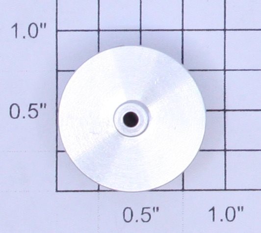 Lionel 1661-7 Unpainted Aluminum Solid Pony Wheel