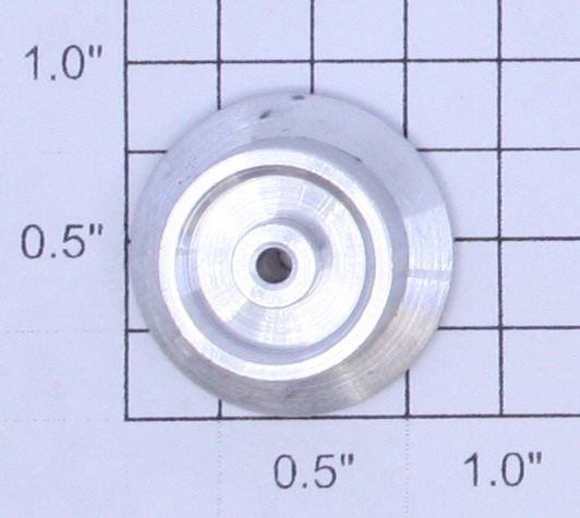 Lionel 1661-7 Unpainted Aluminum Solid Pony Wheel
