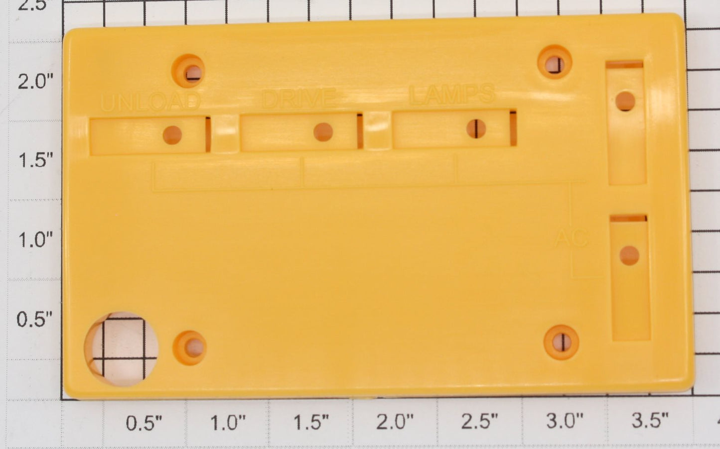 Lionel 12915-135 Plastic Yellow Log Loader Cover