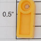 Lionel 12915-145 Yellow Plastic Log Loader Plate