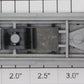 Lionel 3357-22 Gray Bridge Platform Only