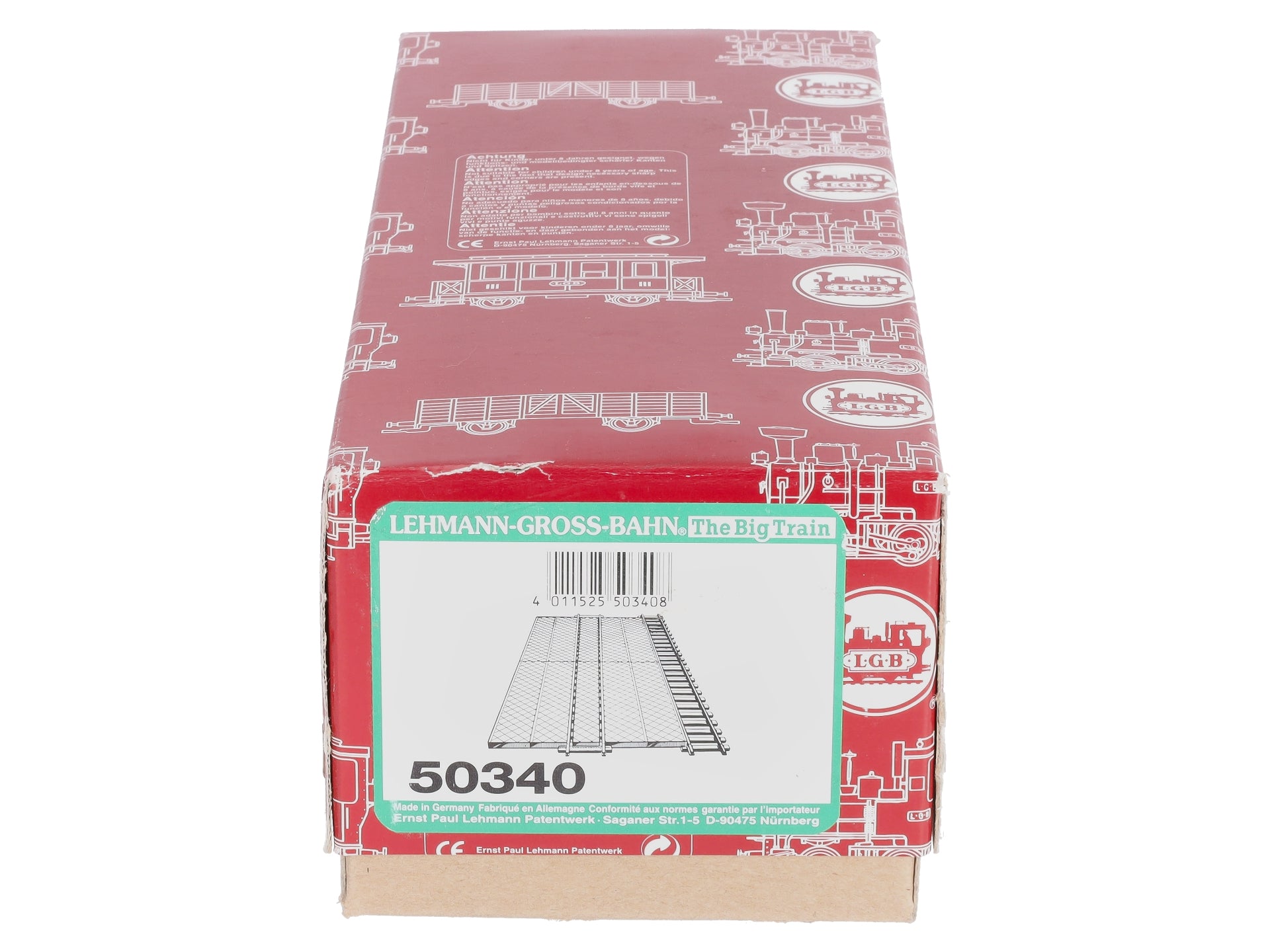 LGB 50340 G Scale Street Level Platforms Set LN/Box