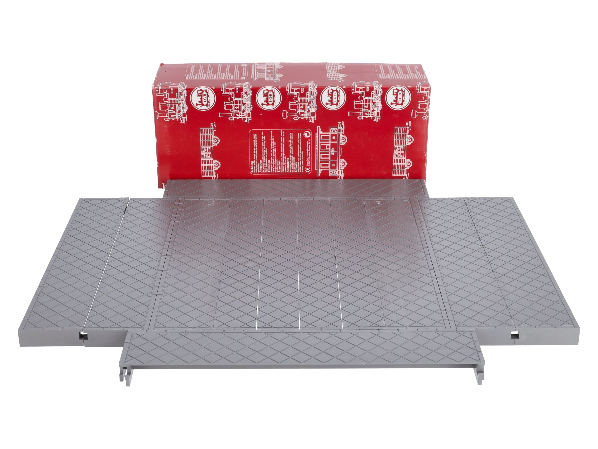 LGB 50340 G Scale Street Level Platforms Set LN/Box