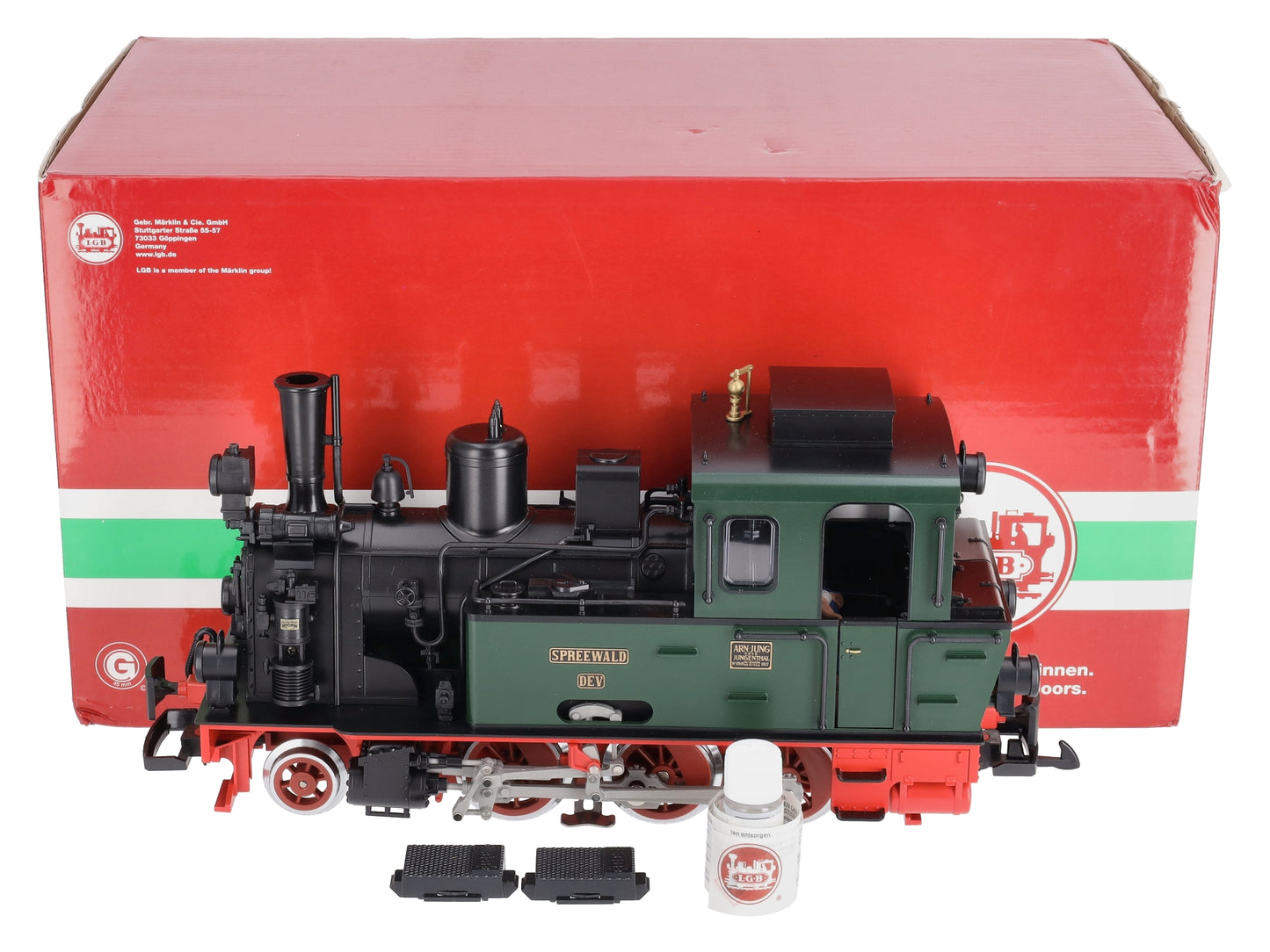 LGB 24742 G Scale DEV Spreewald Steam Locomotive