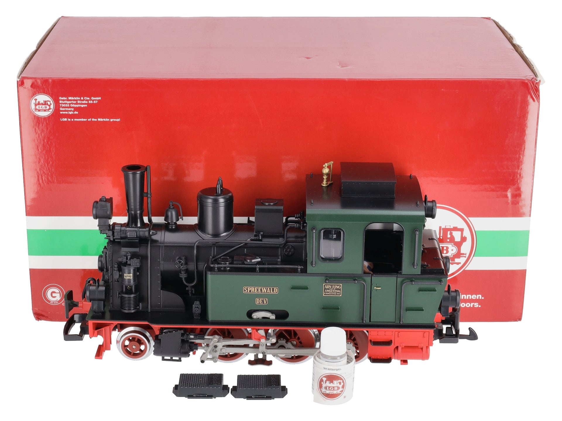LGB 24742 G Scale DEV Spreewald Steam Locomotive