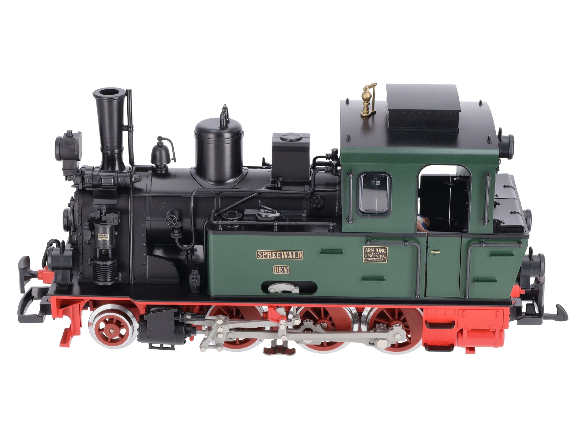 LGB 24742 G Scale DEV Spreewald Steam Locomotive – Trainz
