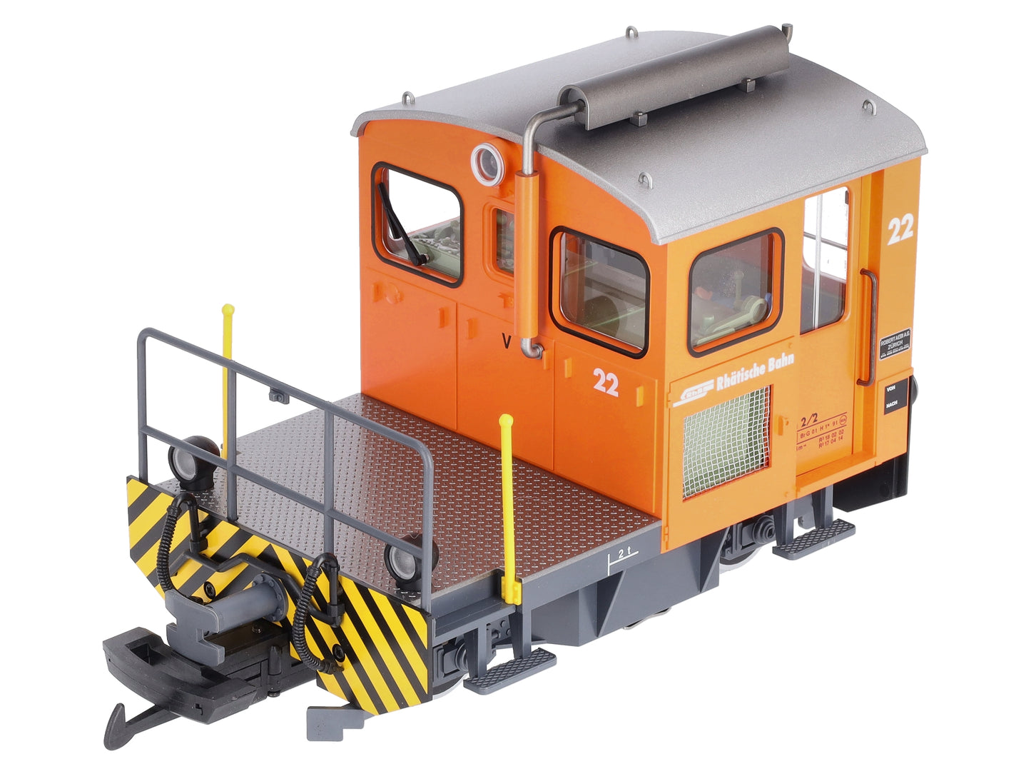 LGB 21411 G Rhaetian Railroad Switching Tractor Era VI Diesel Locomotive