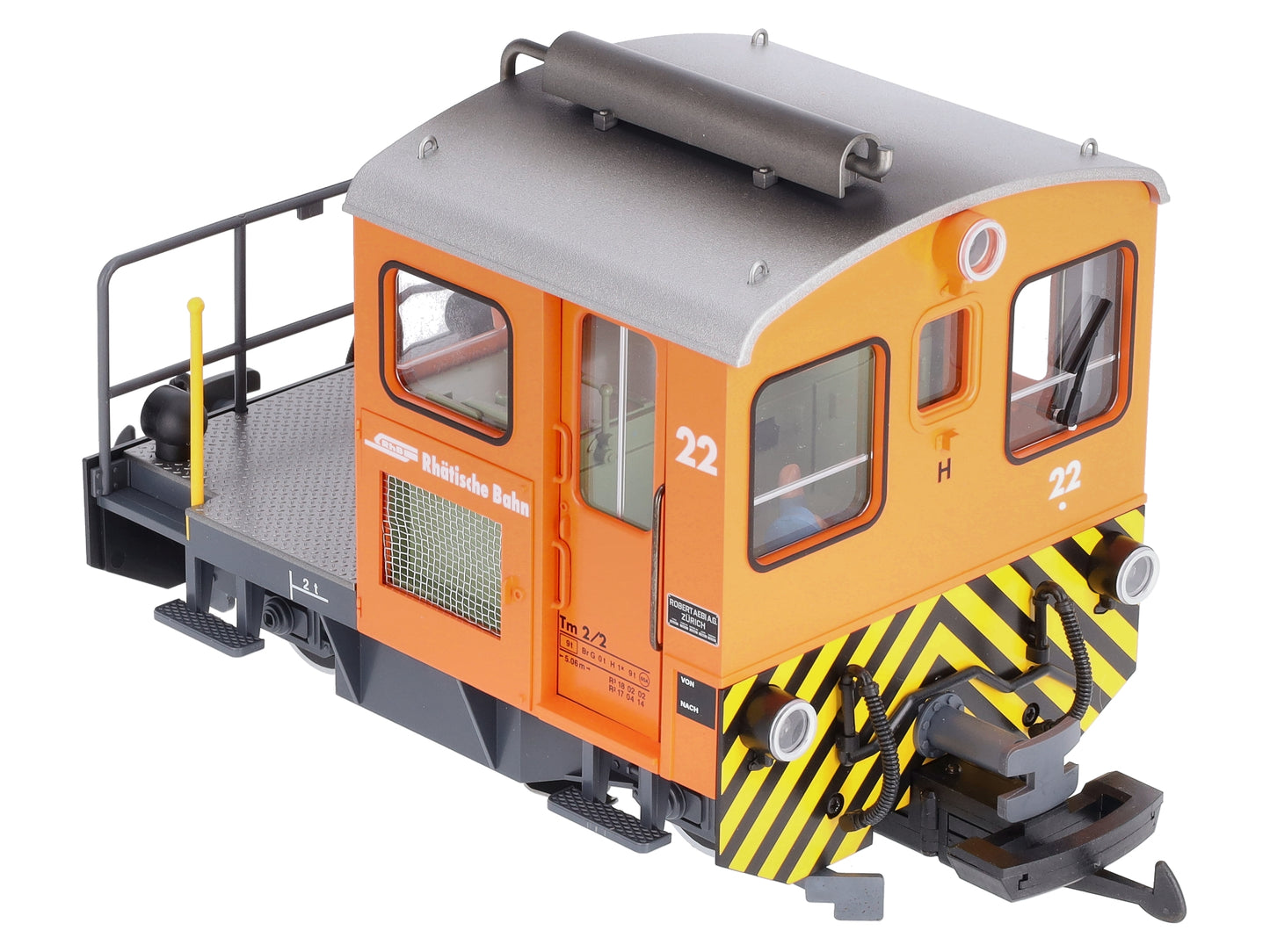 LGB 21411 G Rhaetian Railroad Switching Tractor Era VI Diesel Locomotive