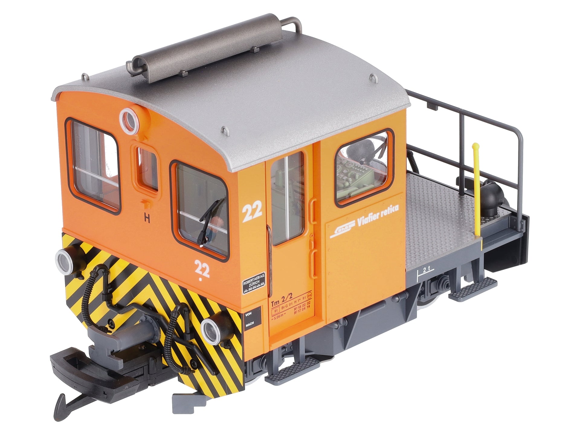 LGB 21411 G Rhaetian Railroad Switching Tractor Era VI Diesel
