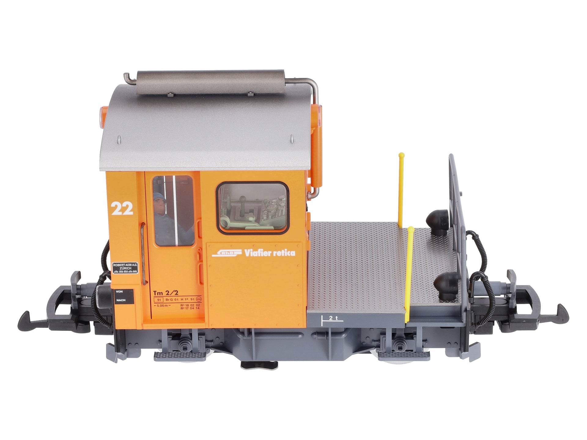 LGB 21411 G Rhaetian Railroad Switching Tractor Era VI Diesel
