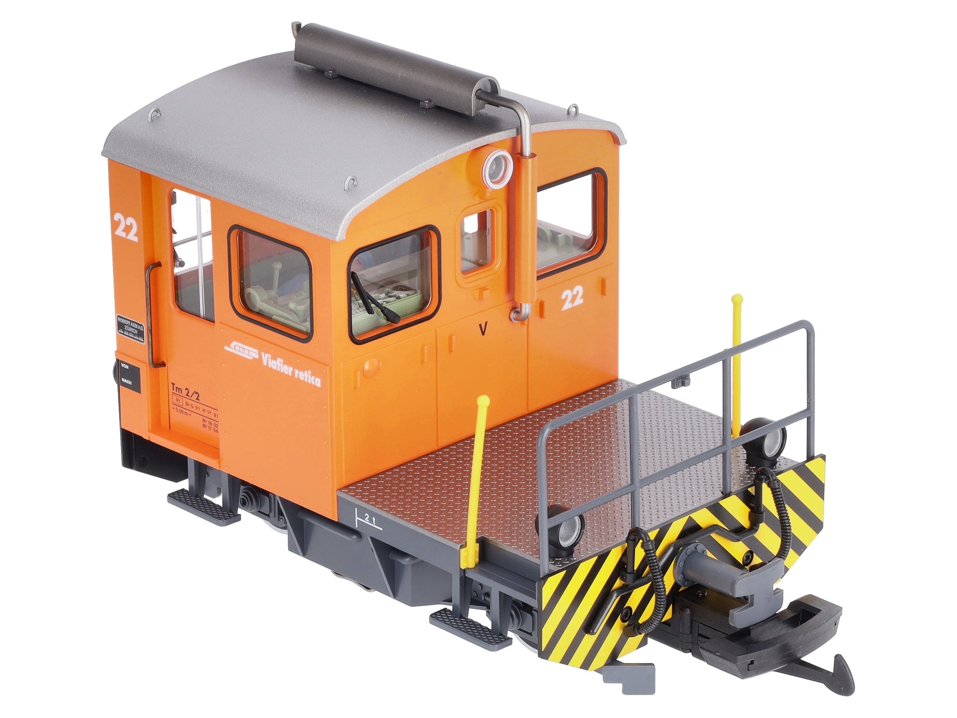 LGB 21411 G Rhaetian Railroad Switching Tractor Era VI Diesel