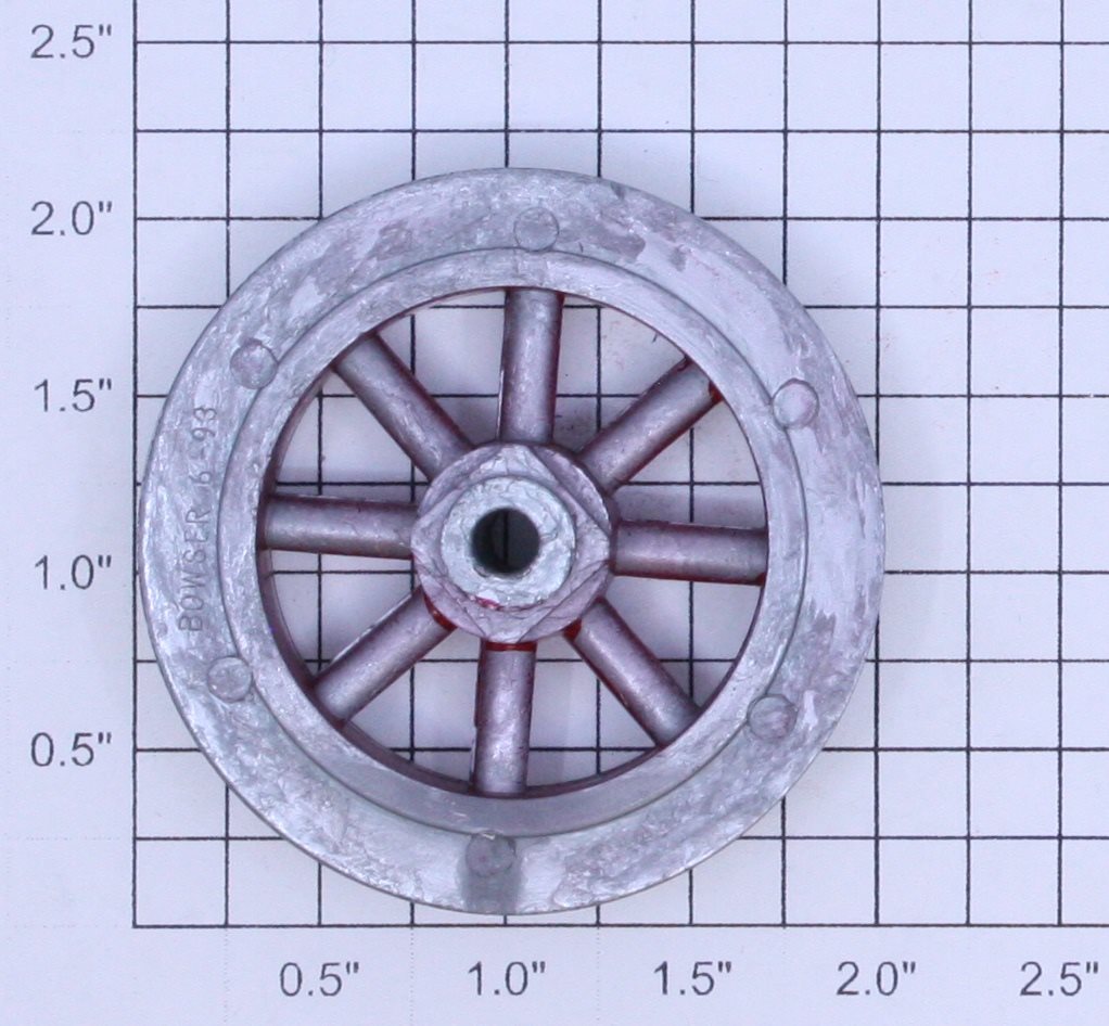 Lionel 33-27 Red 8-Spoked Gear Wheel - Fits 33