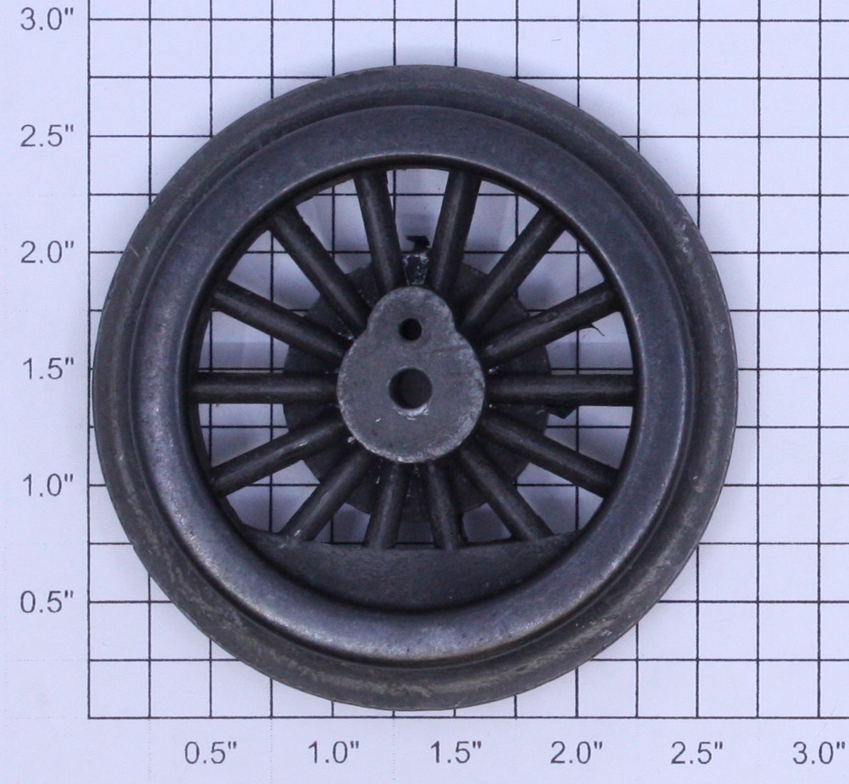 Lionel 390-43 Blackened 14-Spoked Gear Wheel