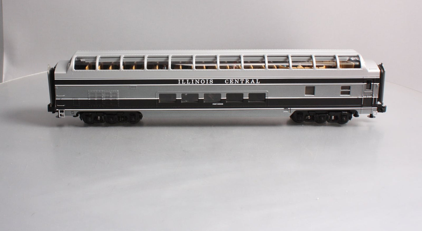 MTH 20-67153 Illinois Central 70 Foot Vista Dome Passenger Car