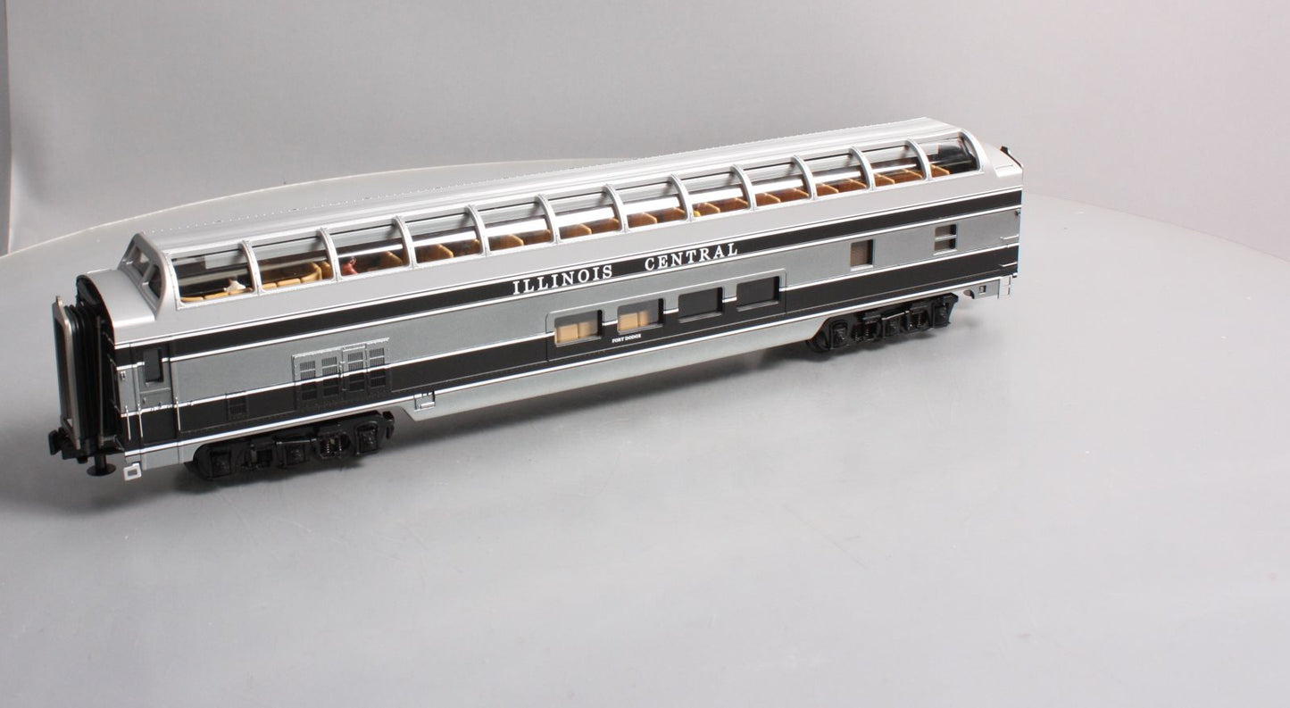 MTH 20-67153 Illinois Central 70 Foot Vista Dome Passenger Car