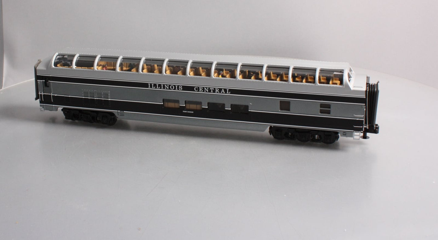 MTH 20-67153 Illinois Central 70 Foot Vista Dome Passenger Car