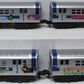 MTH 30-2391-1 O MTA Graffiti R- 17 Subway Set with Proto-Sound 2.0 (Set of 4) LN/Box